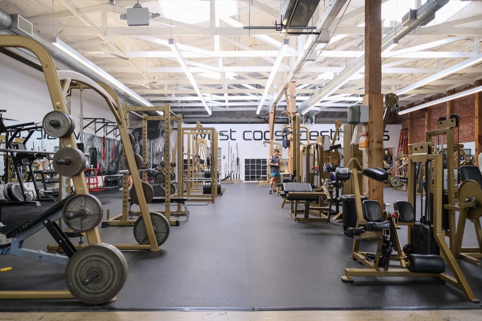 The WESTCA gym floor in downtown San Jose